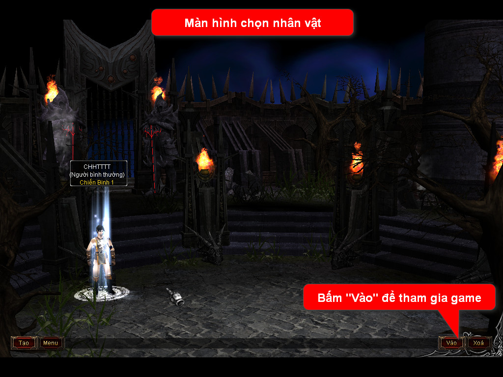 Chức năng chính của Game MU Thời Đại